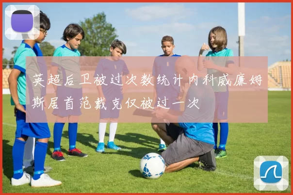 英超后卫被过次数统计内科威廉姆斯居首范戴克仅被过一次